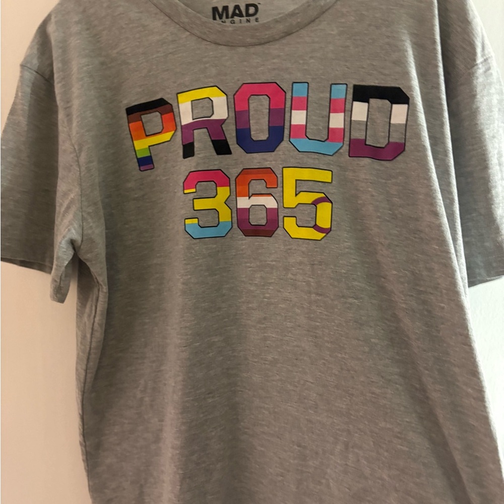 MAD Engine Gray Proud 365 Pajama Top and shorts